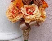 フラワー/ガーデンred＆brown bouquet no.376 ...