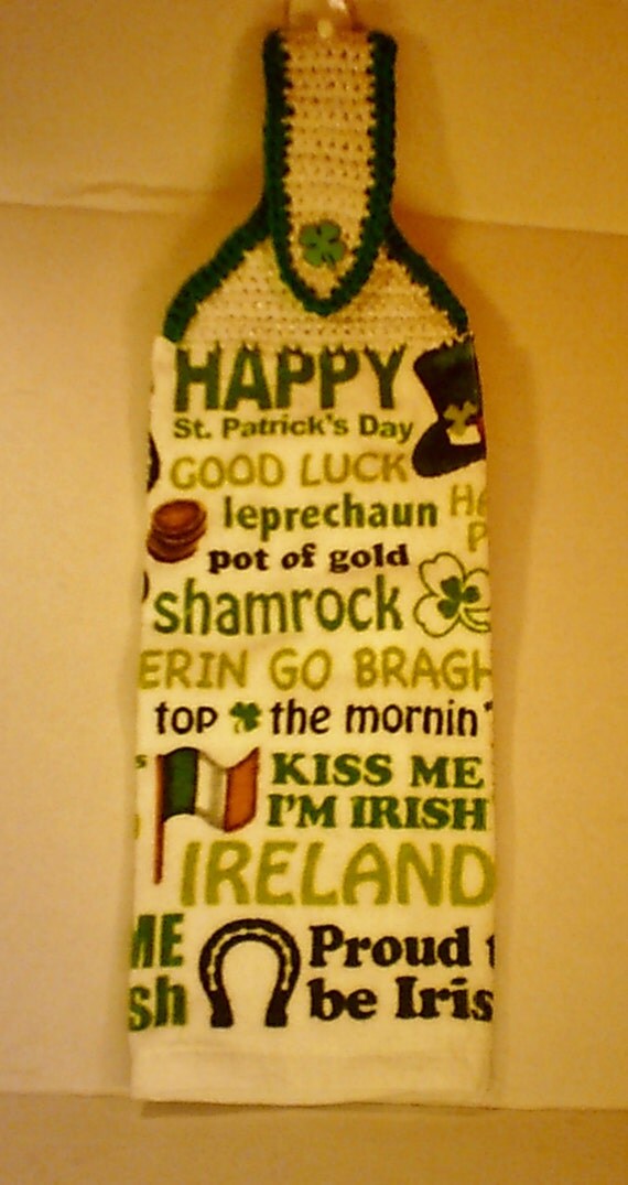 St Patrick Day Hanging Towel