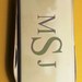 Custom Money Clip / Tool, Engraved with Initials, Monogram or Name