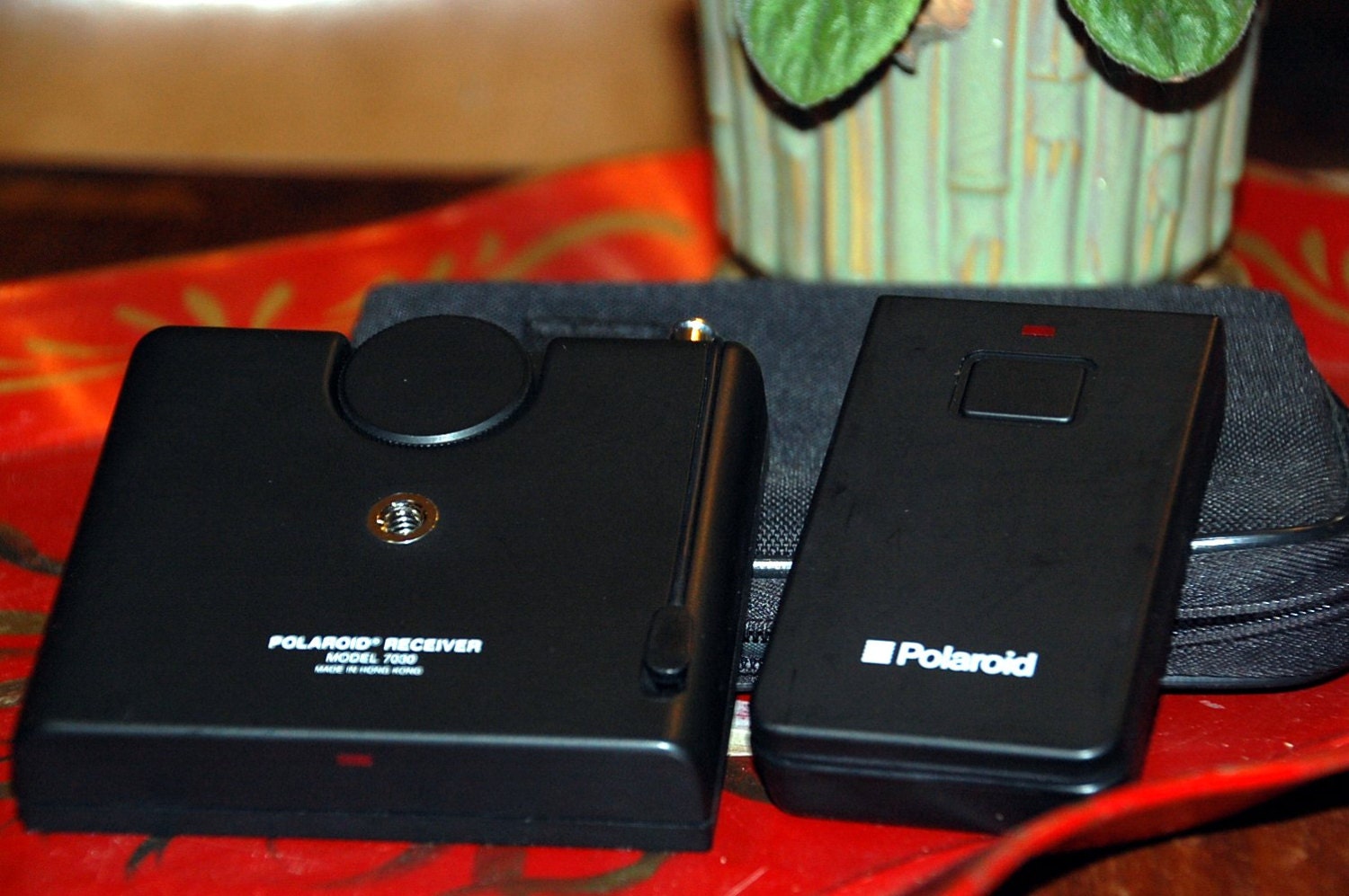 SALE Vintage Polaroid Remote Control Receiver and Transmitter