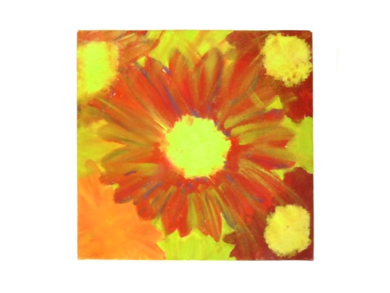 Vivid Flower Picture, Home Decor, Kitchen Decor, Wall Hanging, Canvas Painting