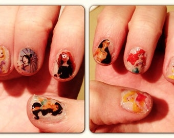 Disney Princess Nail Decals