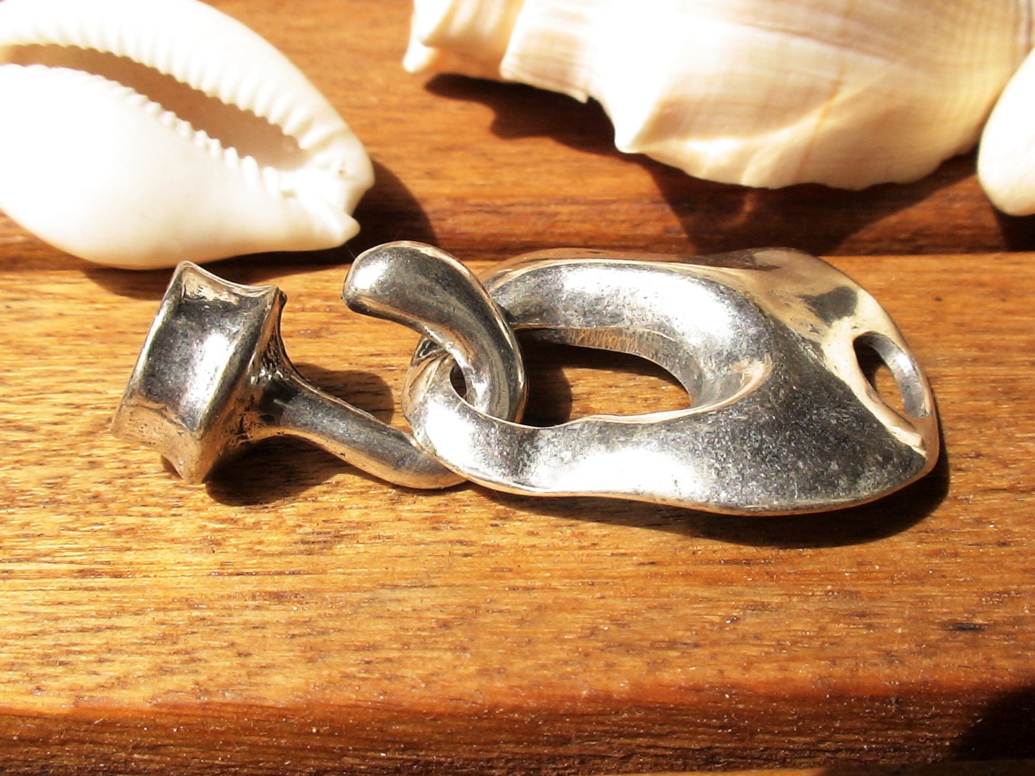 leather Clasp hook clasp hook bracelet clasp leather cord