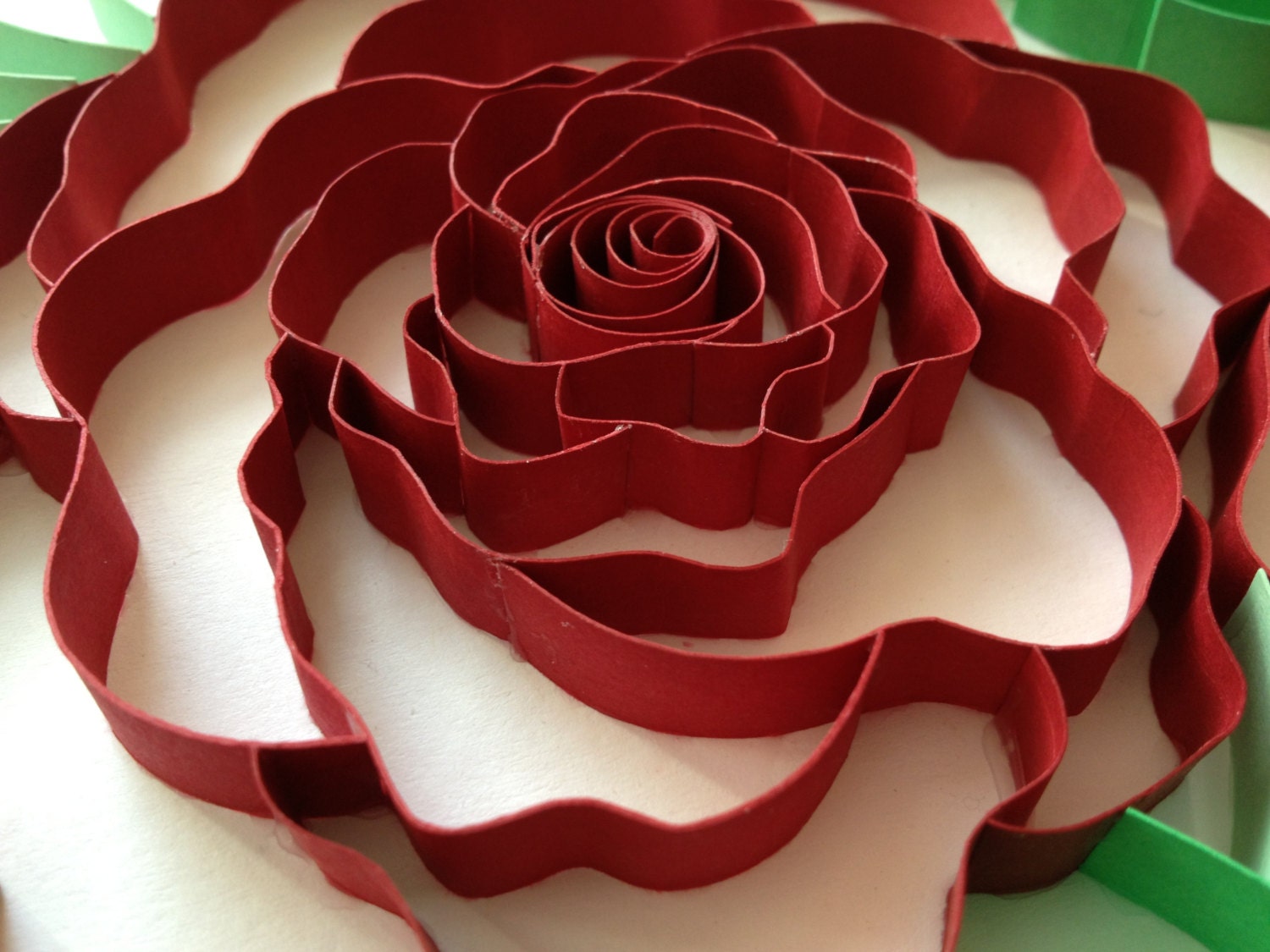 3D paper quilled art Pair of Roses