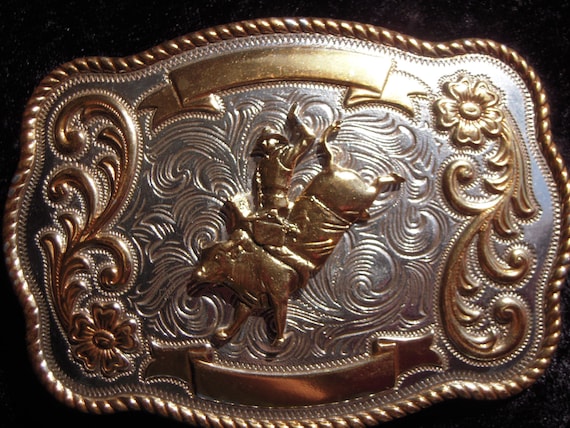Vintage Belt Buckles Western Semashow
