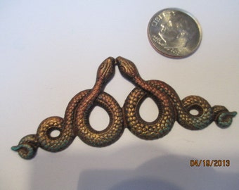 Popular items for intertwined snakes on Etsy