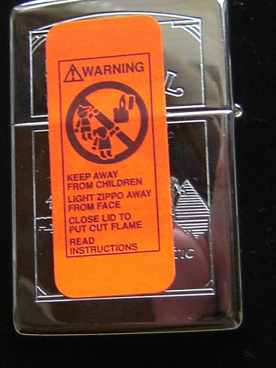 Camel Filters Cigarettes Zippo Lighter Mint in Tin Never