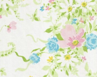 ONE Sweet Vintage Sheet Fat Quarter, Fat Quarter, Vintage Fabric, Reclaimed Bed Sheets, Vintage Sheets, Quilting Supplies, FP10