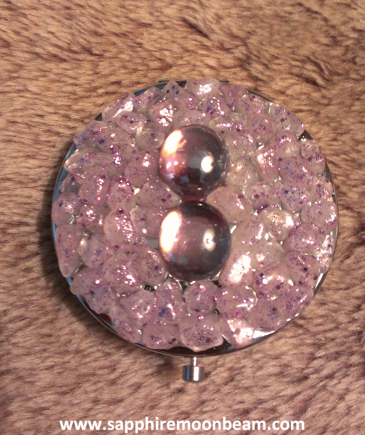 Magic Mirror Compact by SapphireMoonbeam on Etsy