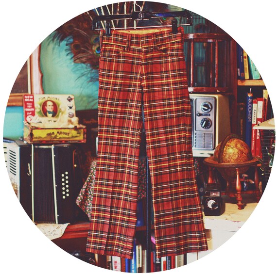 kids plaid pants