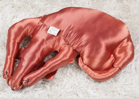 stuffed dog pillow