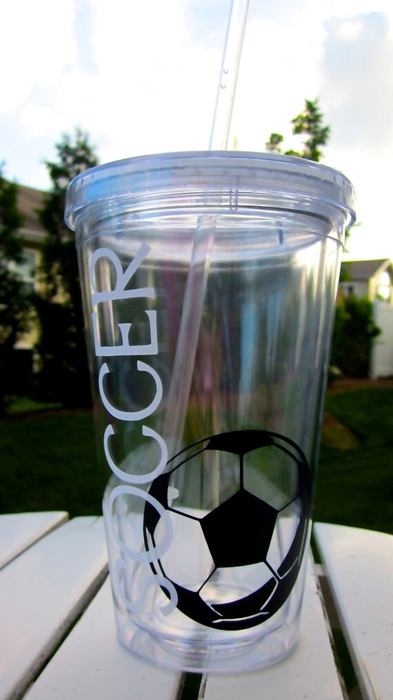 Personalized Soccer Tumbler
