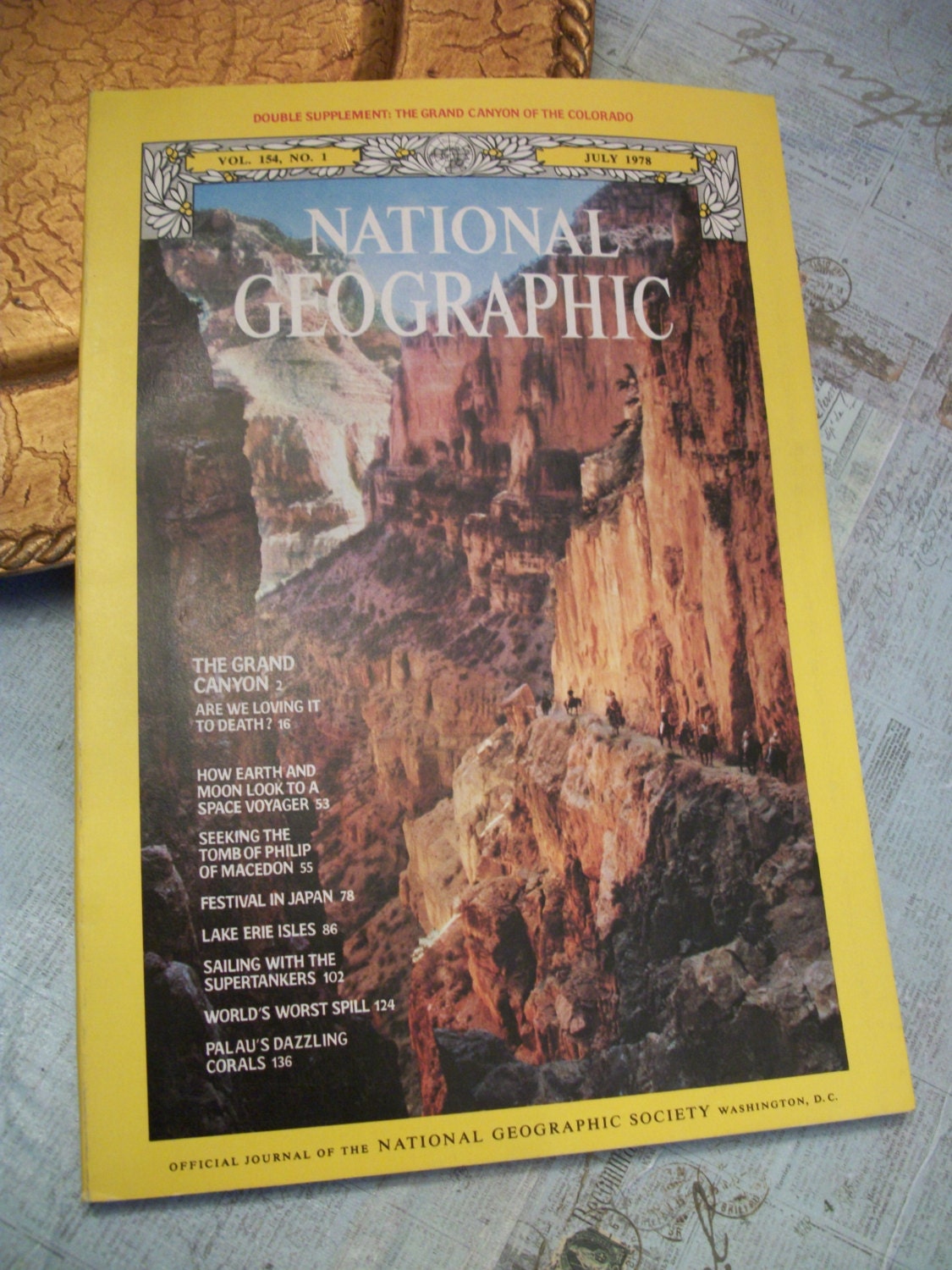 National Geographic Magazine July 1978 Vol. 154 No. 1 by Booth58