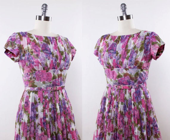50s floral print