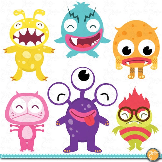 funny monster clipart - photo #8