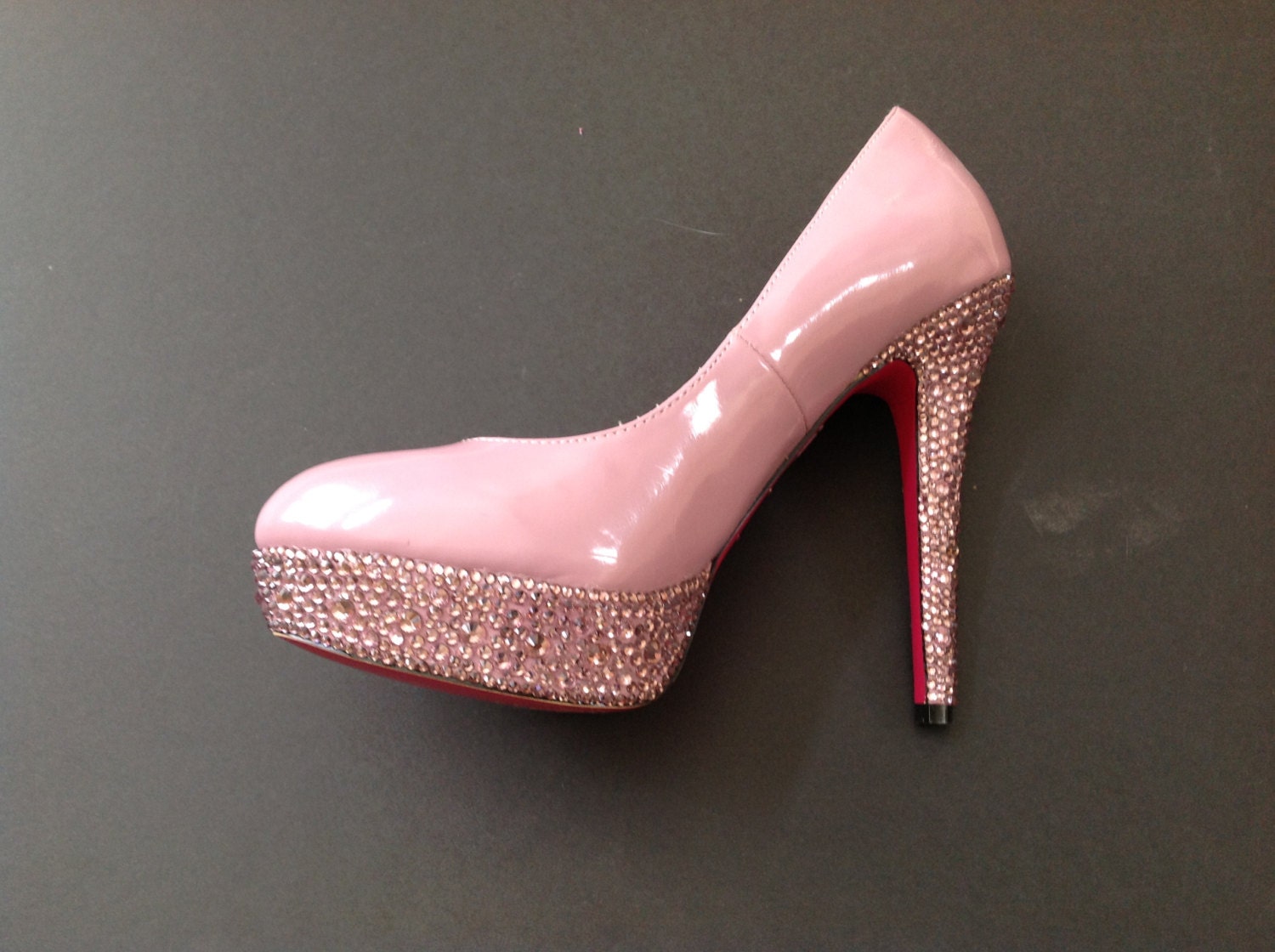 Custom Blinged Out Womens Shoes Heels & Platforms or Partial