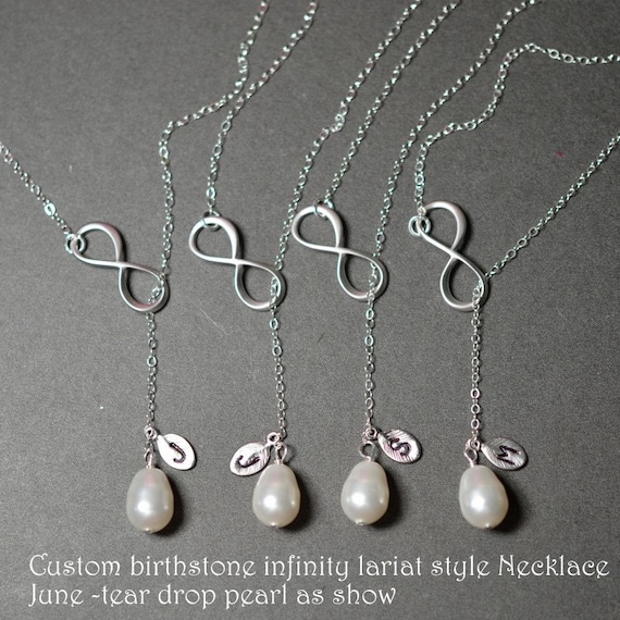 Items similar to Birthstone Necklace,Custom Birthstone Jewelry,Birthday