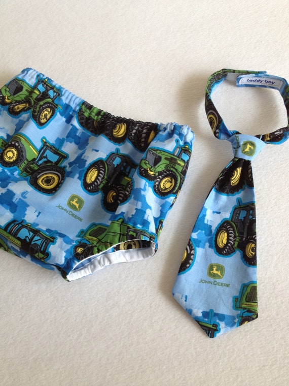 12 Mo Medium Baby Boy Diaper Cover and Matching Neck Tie in