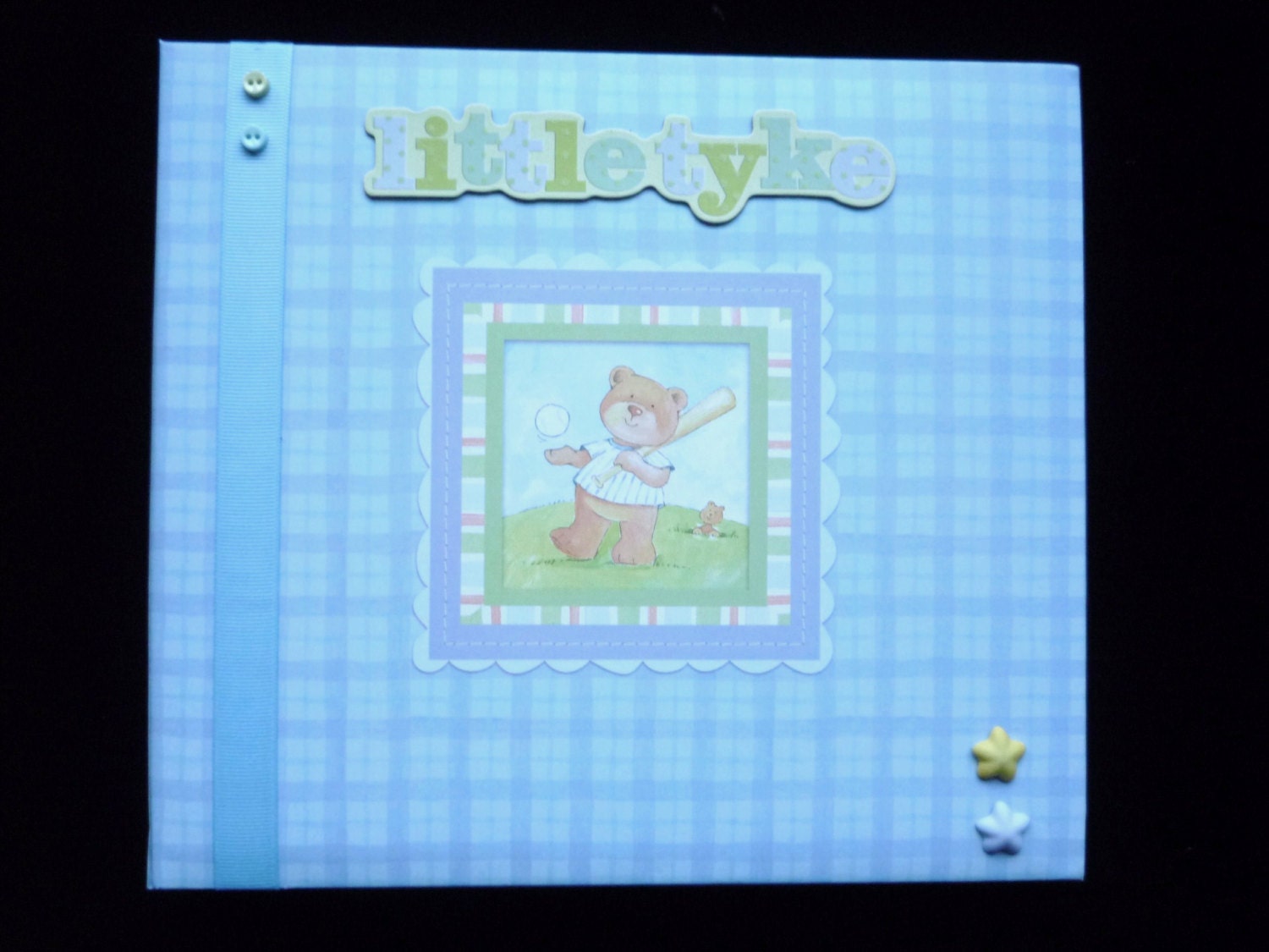 New 8 X 8 Post Bound Scrapbook Album A Day at the Little