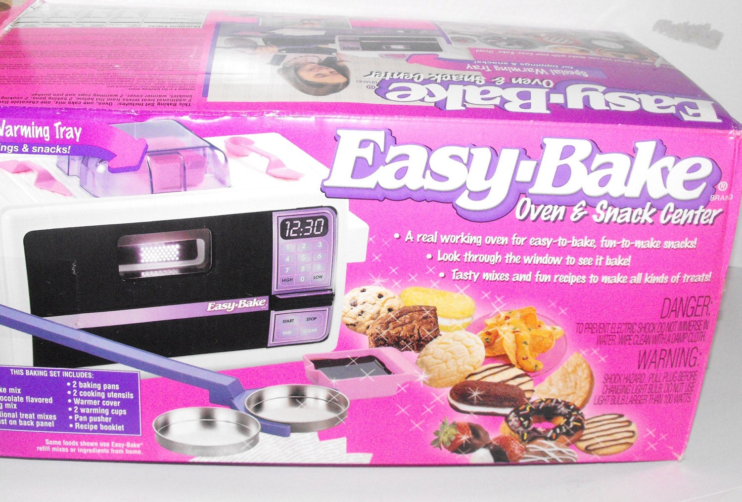 Vintage 90s Easy Bake Oven and Snack Center Working with