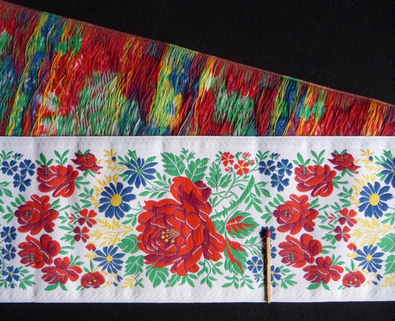 EMBROIDERED RIBBON not only for Czech and Moravian folk