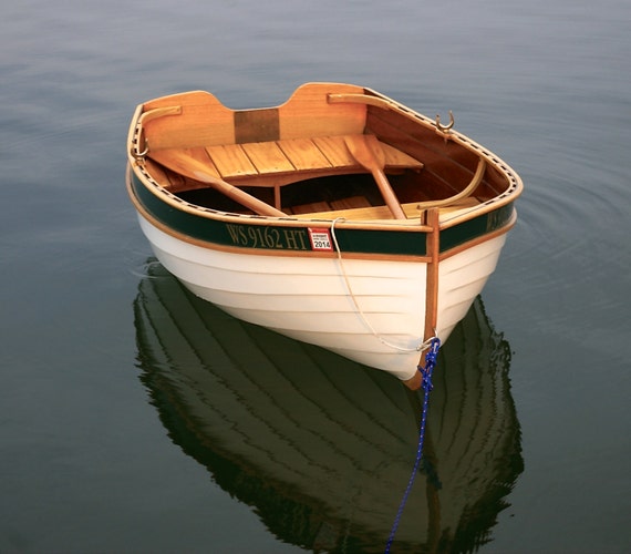 Items similar to Wooden Boat - dinghy on Etsy