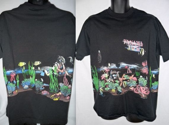 Vintage 80s Panama Jack t shirt / surf shop / 1980s surf