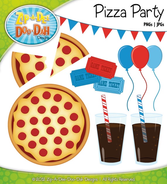 free pizza party clipart - photo #33