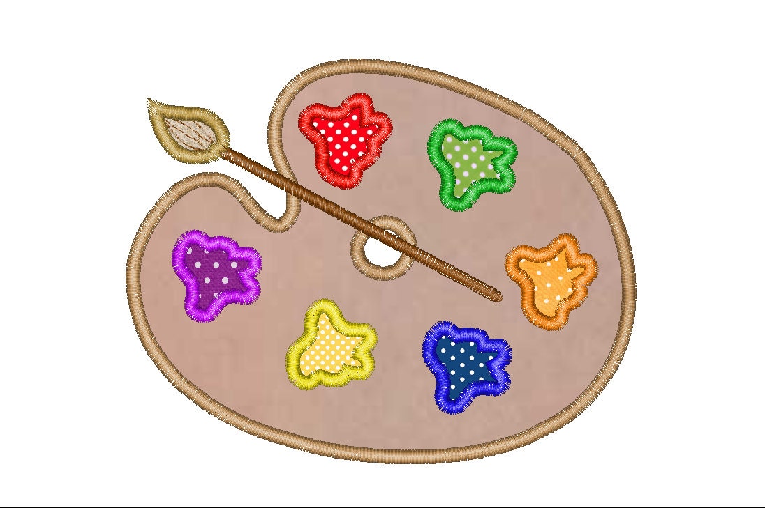 Buy3Get1 FREE Machine Embroidery Applique Paint Palette