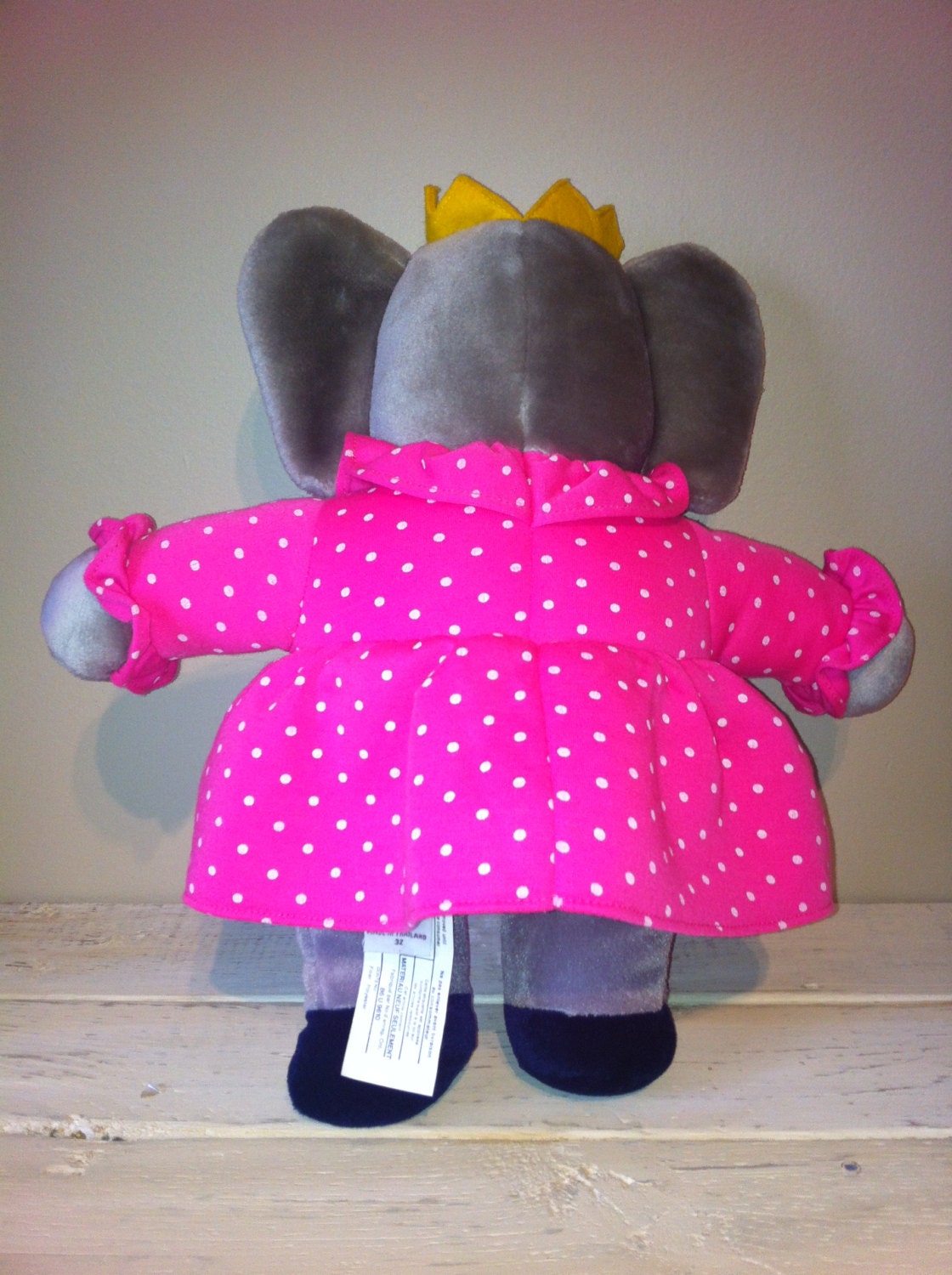 gund plush elephant