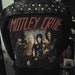 Motley Crue Hoodie 80's Metal Punk Studs Nikki Sixx Pentagram
