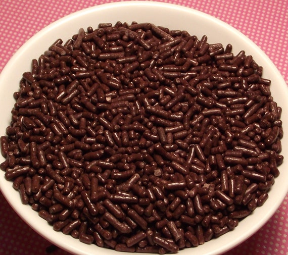 Chocolate Jimmies 2 oz jar