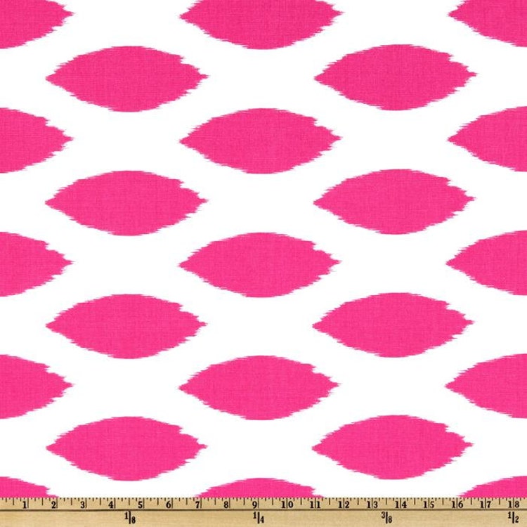 Pink Elephant Fabric by the Yard Home Decor by FabricSecret