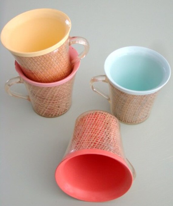 19501960 vintage camp cups