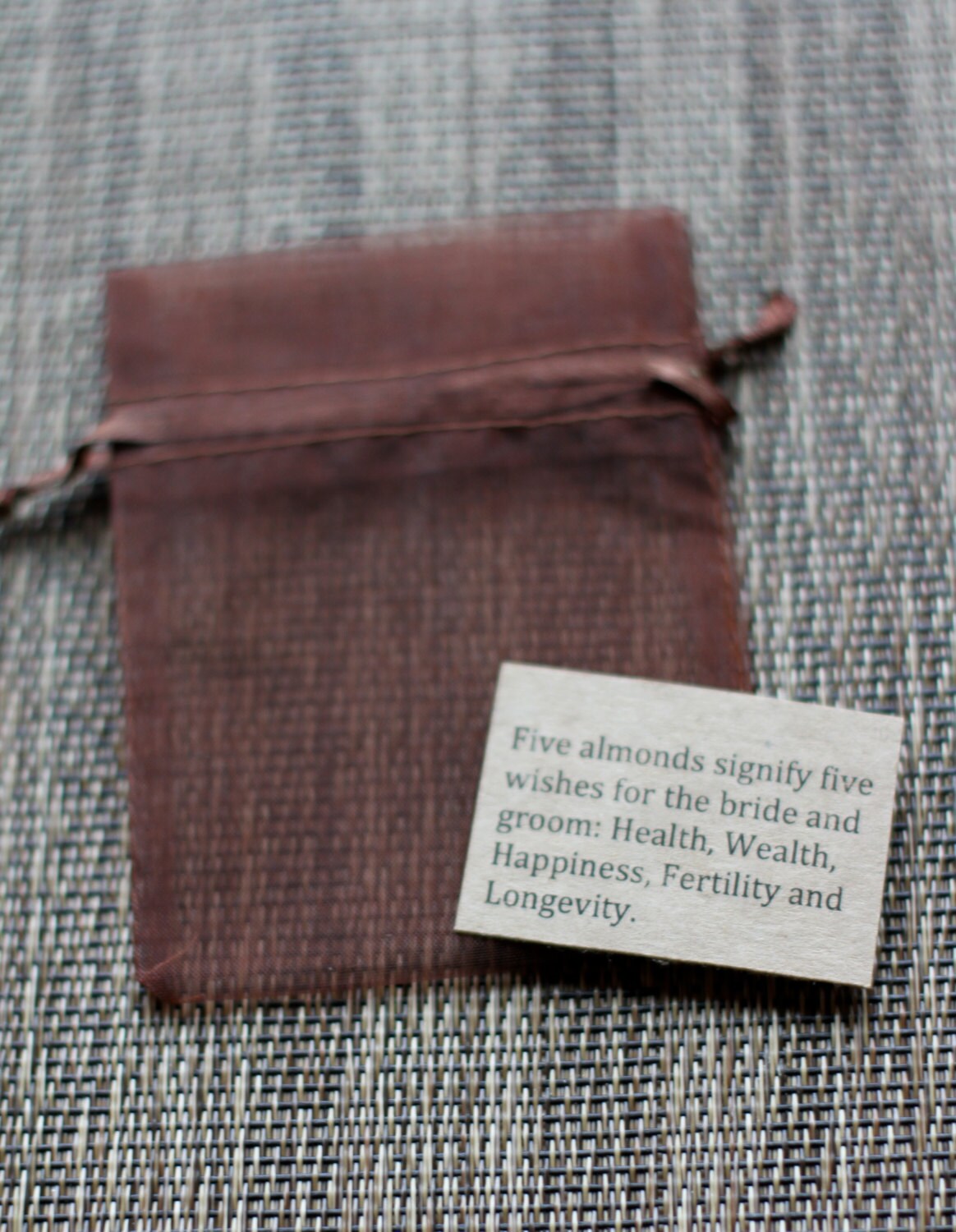 WEDDING JORDAN ALMOND Favor Bags by TheRusticStick on Etsy