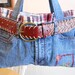 Stretch Blue Denim Purse