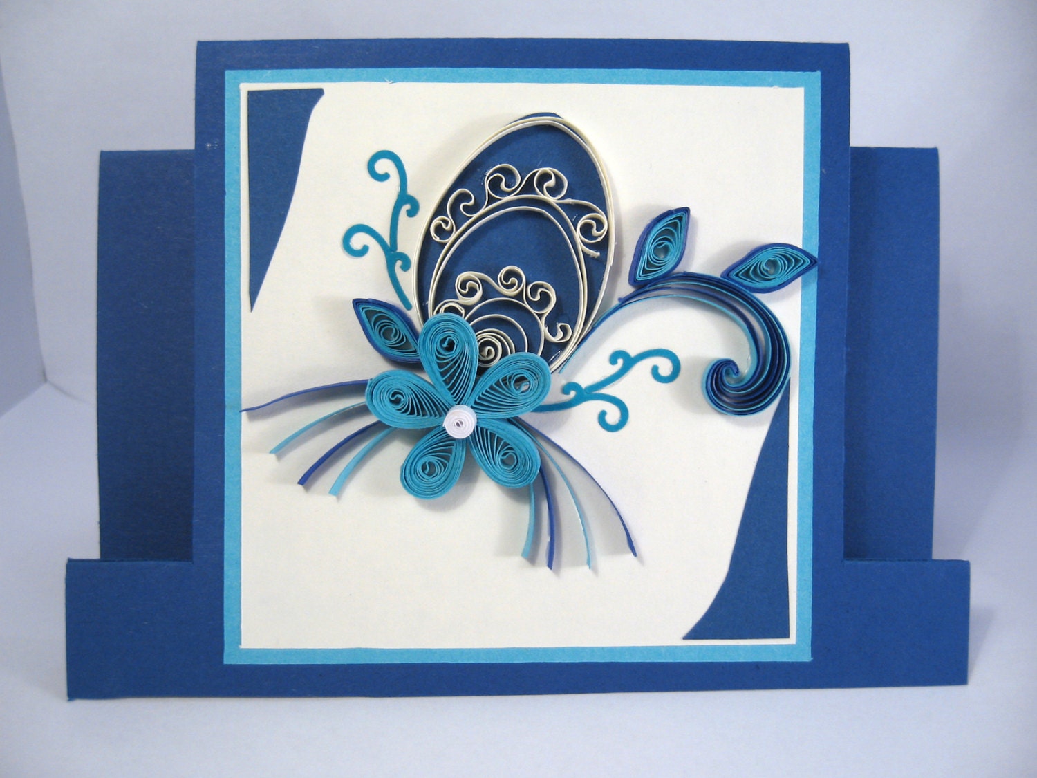 Easter Card Paper Handmade Greeting Card Quilling Easter