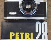 Petri Super 2.8 Vintage 1950s Film Camera