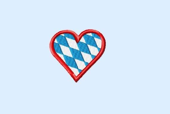 Embroidery pattern bavarian heart Embroidery pattern bavarian heart