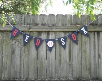 Red Sox MLB Pennant Banner