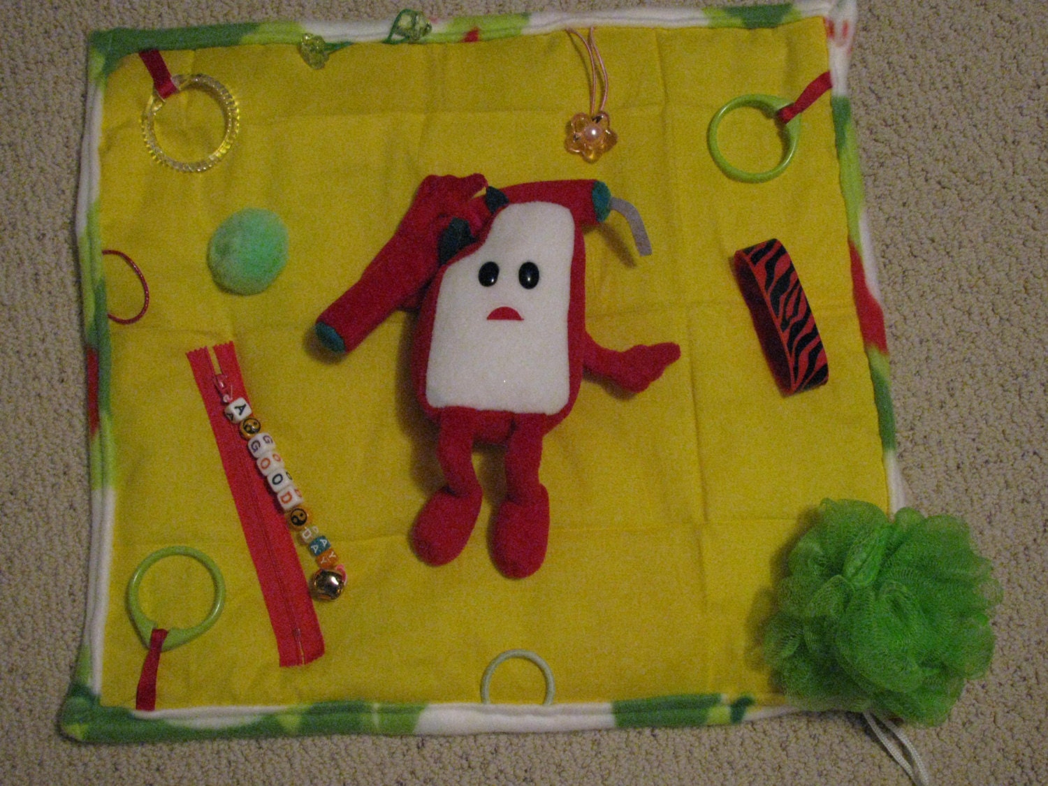 Activity blanket for dementia Alzheimer's stroke