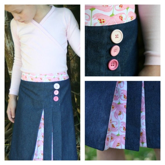 BUNDLE - combo deal - Wrapped Up top and Origami skirt pattern bundle - PDF patterns