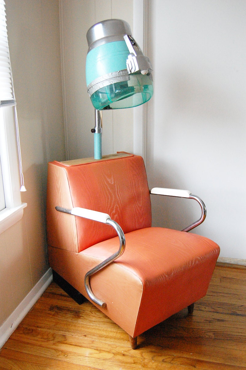 RESERVED FOR KAYLA Vintage Salon Hair Dryer Chair Sears