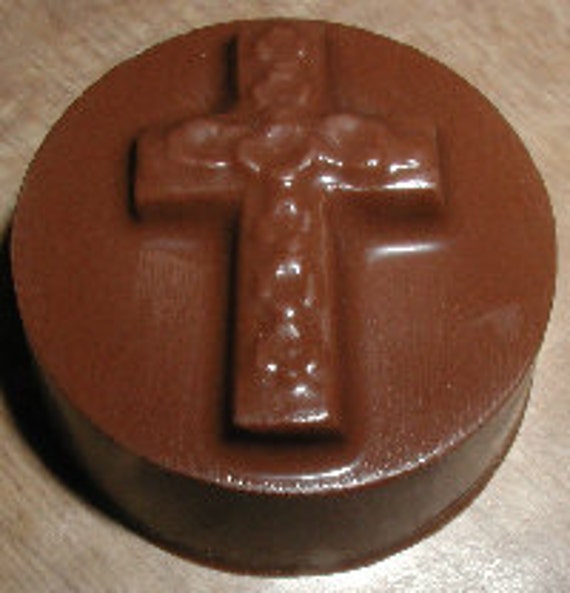 Ornate Cross Cookie Embed Chocolate Mold