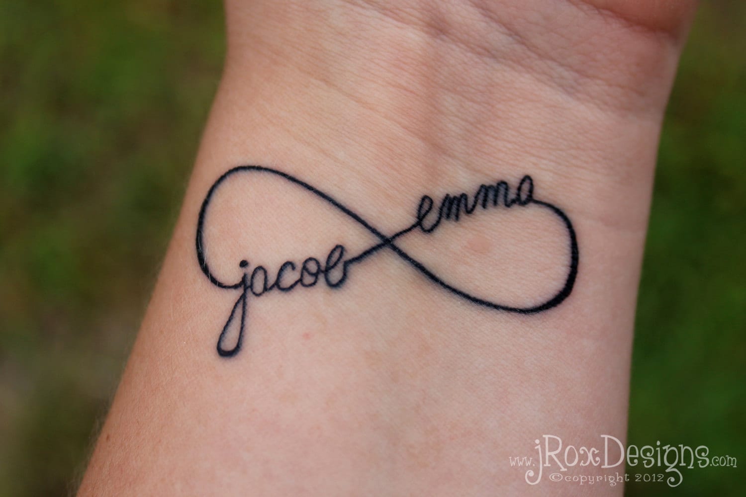 Infinity Tattoo With Names