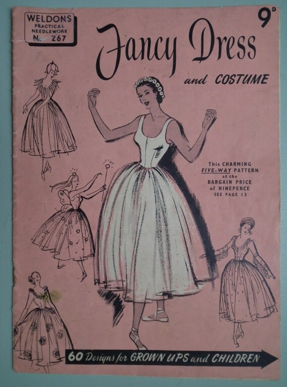 patterns vogue dress catalogue 40s catalogue Dress Weldons and sewing patterns Vintage 50s Fancy