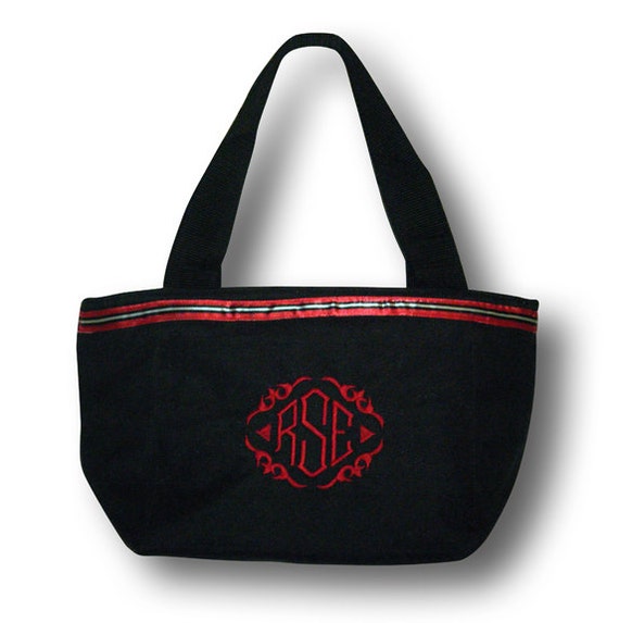 Monogrammed Insulated Tote Bag