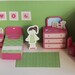 Printable bedroom PDF paper craft