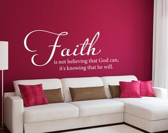 Faith Wall Decor scripture wall decal christian wall art be still and know Faith Wall Decor scripture wall decal christian wall art be still and know