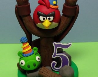 Angry Birds Cake Topper